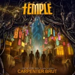 CARPENTER BRUT : Leather temple